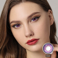 Nonno Violet Purple Coloured Contacts