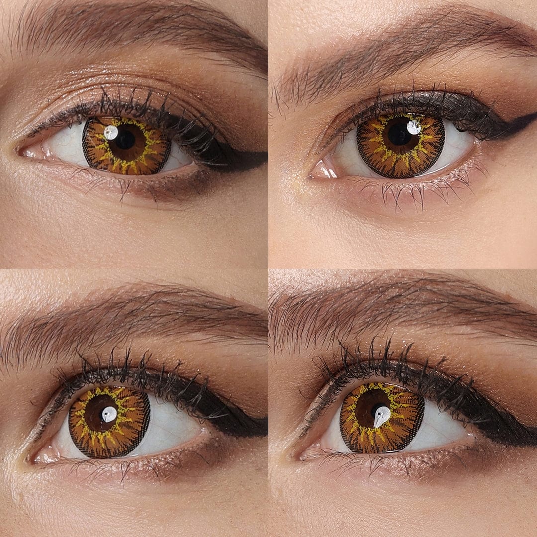 Nonno Brown Coloured Contact Lenses