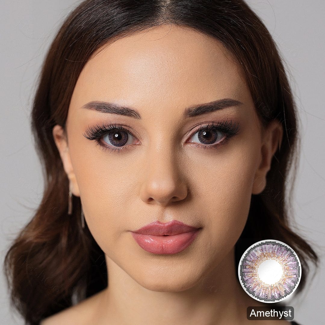 3 Tone Amethyst Contact Lenses