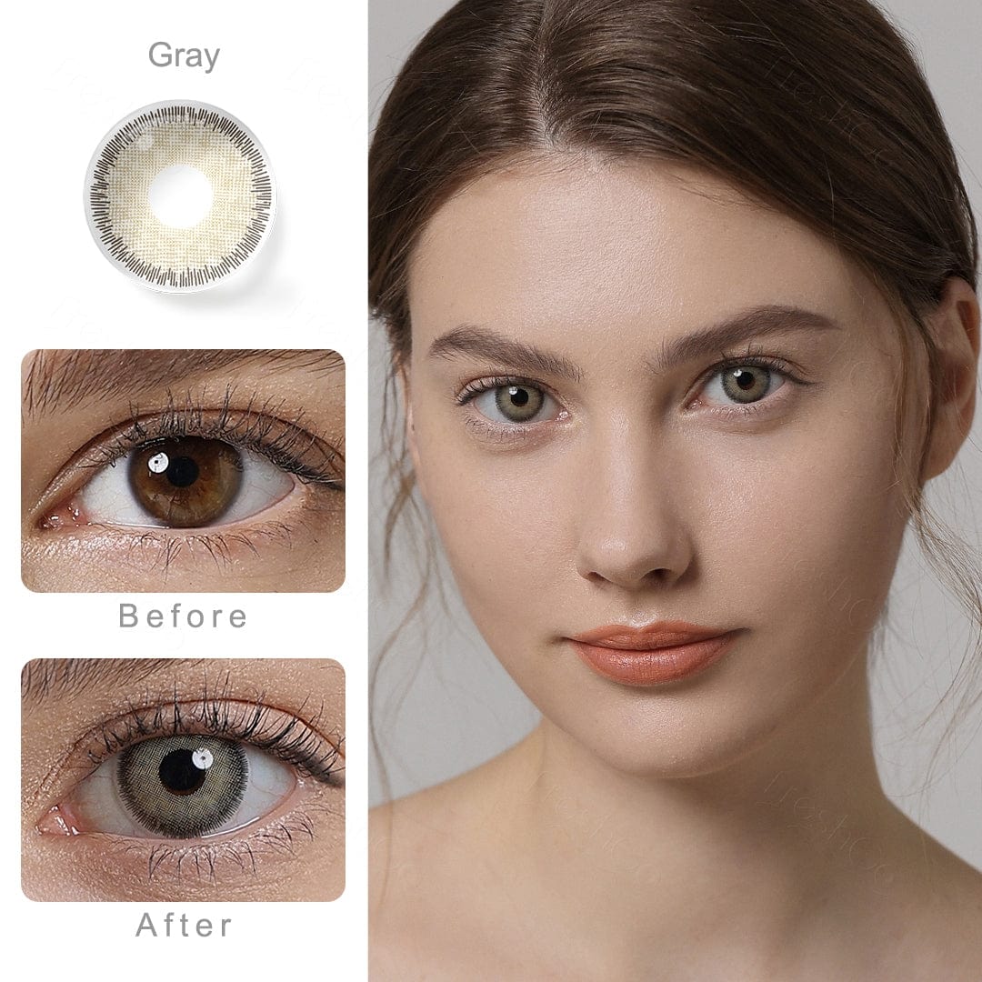 Premium Gray Contact Lenses