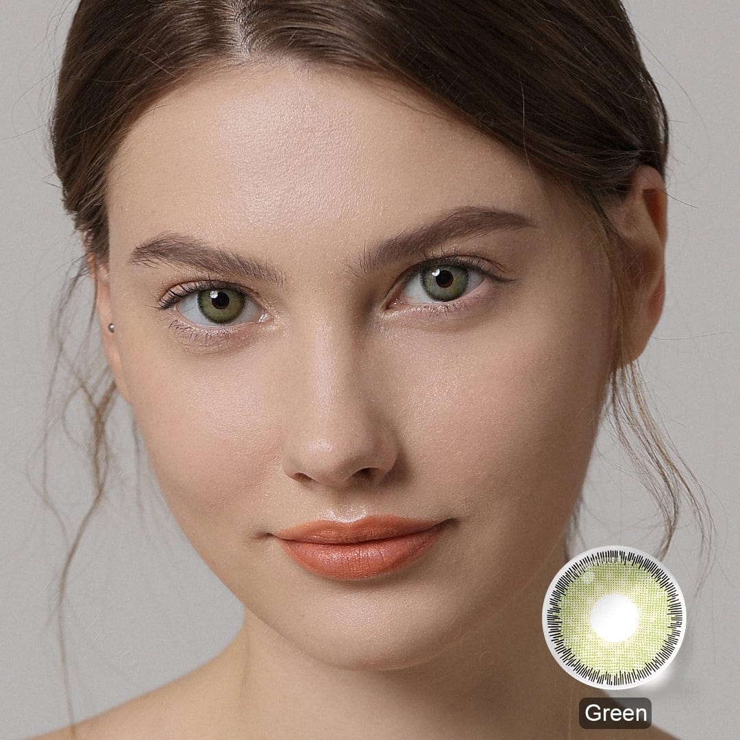 Premium Candy Green Coloured Contacts