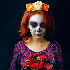 Red Slipknot Cosplay Contacts