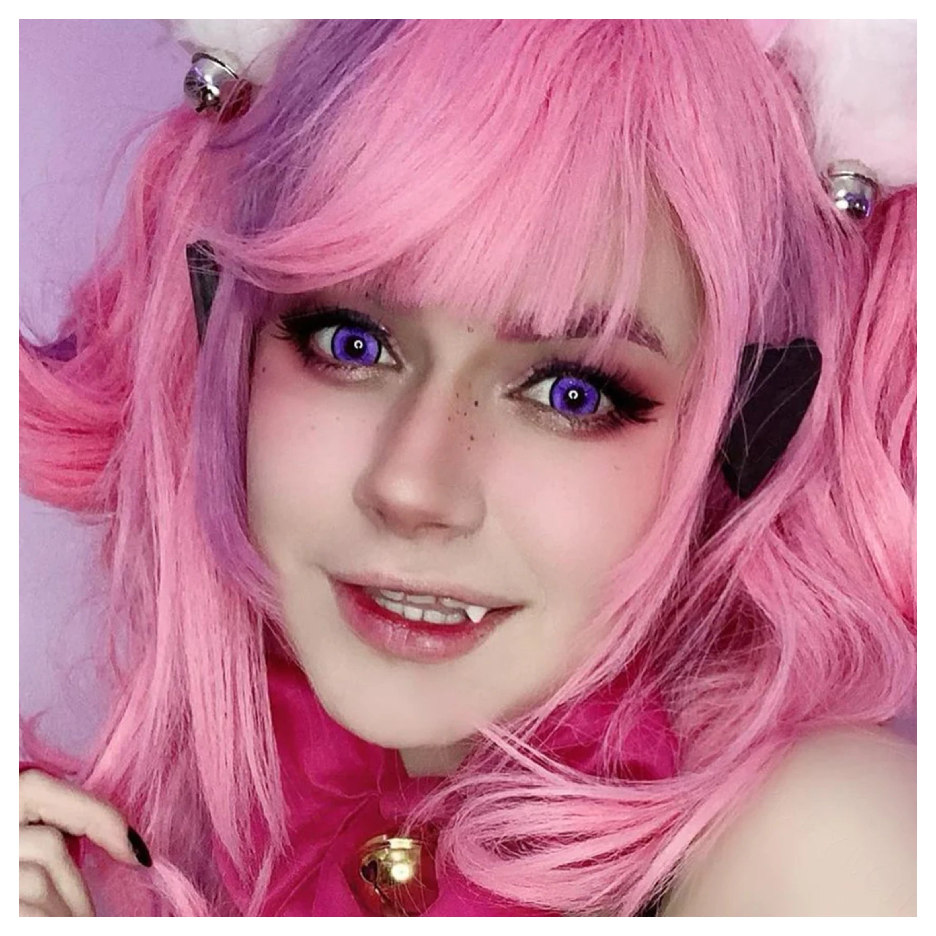 Purple Vampire Halloween Contacts