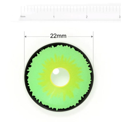 22mm Green Demon Full Eye Sclera