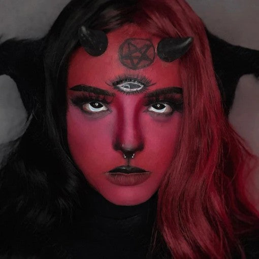 White Cat Eye Contacts