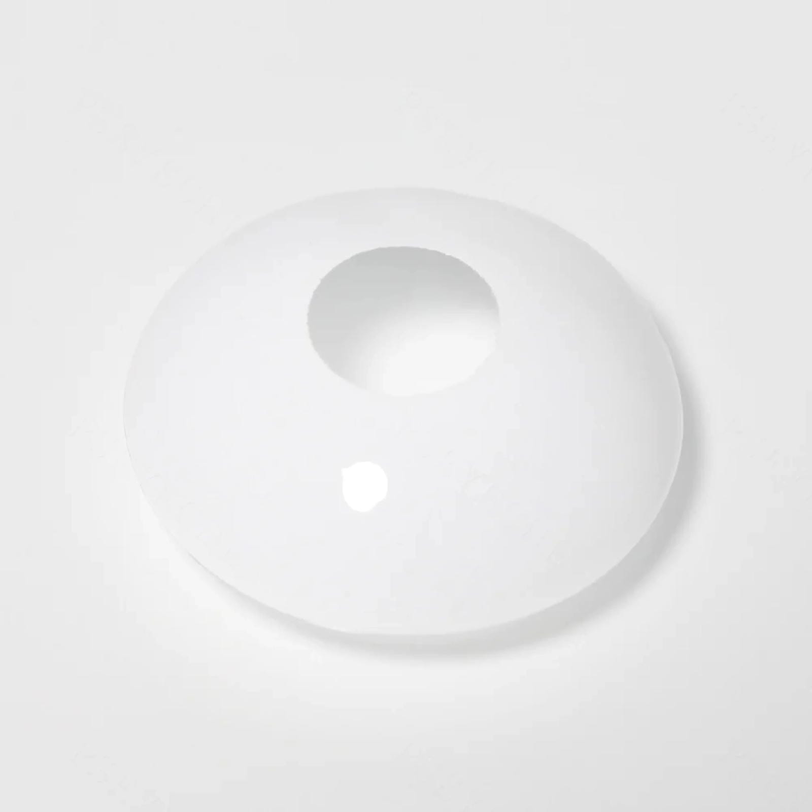 17mm UV Glow White Mini Sclera Contacts