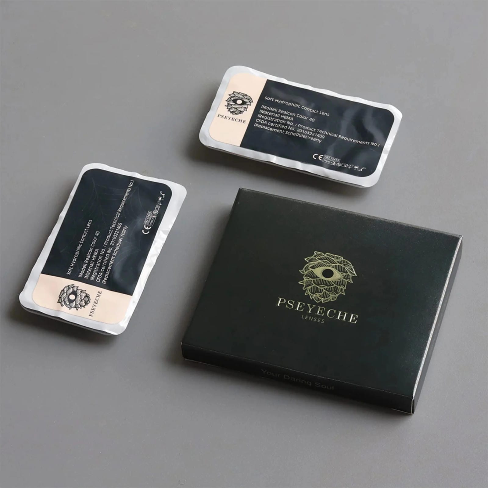 Demon Slayer Rui Contact Lenses (Right Eye)