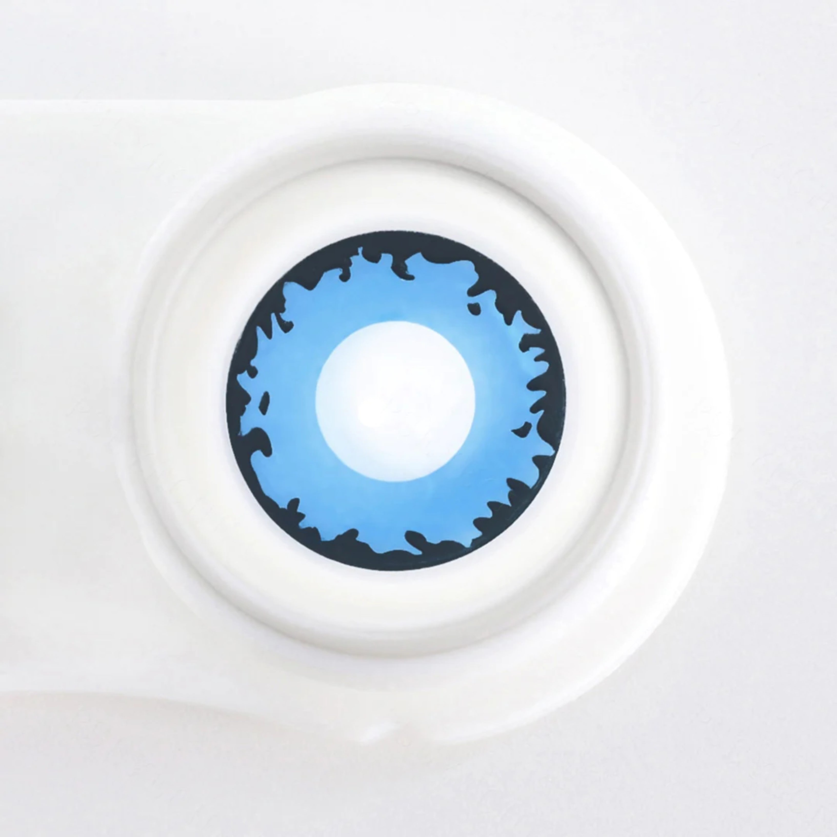 Twilight Blue Wolf Eyes Contacts