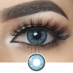 Nonno Blue Coloured Contact Lenses