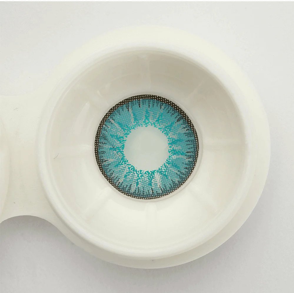 Nonno Blue Coloured Contact Lenses